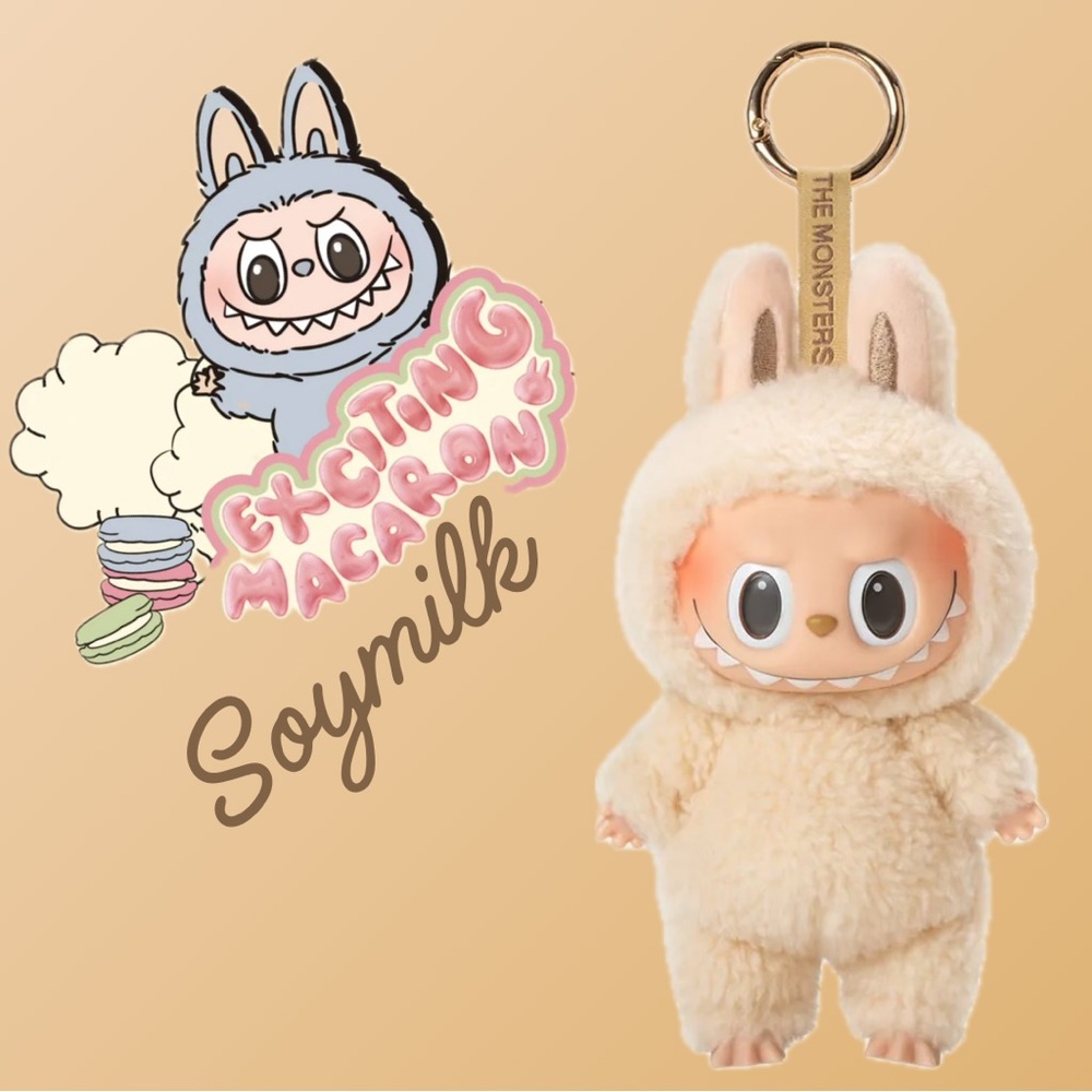 Labubu- Macaron- Soymilk